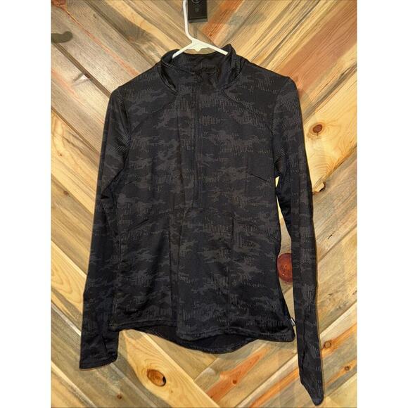 Mondetta Women's Active Popover 1/2 Zip Pullover Black Cano, Size M - Picture 1 of 4